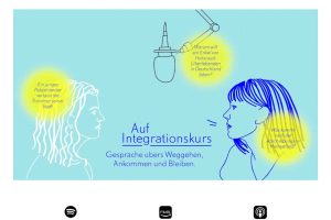 Die Website "Auf Integrationskurs". Screenshot: L-IZ