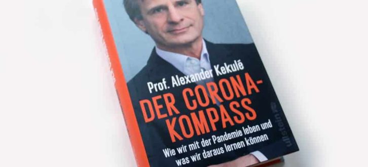 Prof. Alexander Kekulé: Der Corona-Kompass. Foto: Ralf Julke