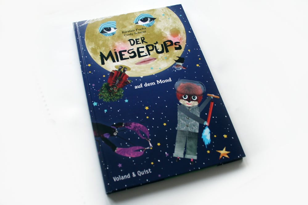 Kirsten Fuchs, Cindy Schmidt: Der Miesepups auf dem Mond. Foto: Ralf Julke