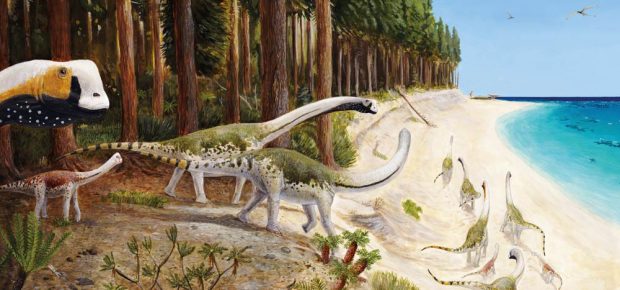 Einblick in die neue Graphic Novel zu Europasaurus. Foto: Joschua Knüppe