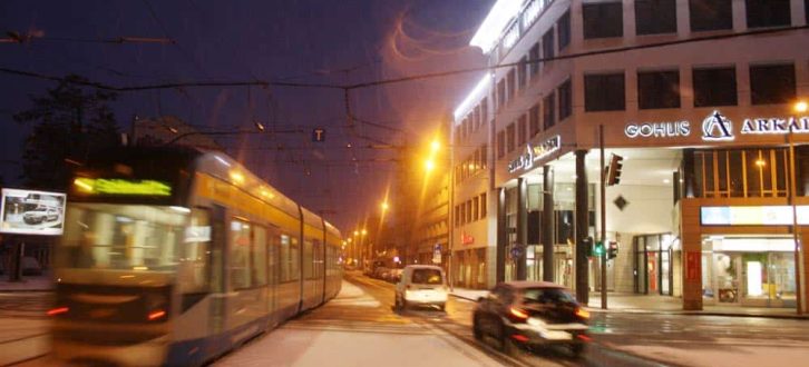 Soll künftig im 10-Minuten-Takt bis Lützschena fahren: Linie 11. Foto: Ralf Julke
