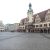 Wie leergefegt: Der Leipziger Markt vor dem Alten Rathaus am 5. Januar 2021. Foto: Lucas Böhme