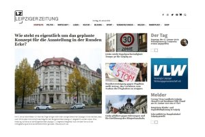 Die "Leipziger Zeitung" neu vom 18. Januar 2021. Screen LZ