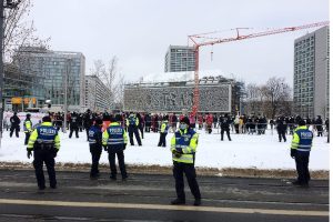 Der Protest von Dresden Nazifrei am 13. Februar 2020. Foto: LZ