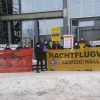 Protest gegen den Flughafenausbau. Quelle: Aktionsbündnis für Klima- und Lärmschutz und sofortigen Ausbaustopp am Flughafen Leipzig/Halle