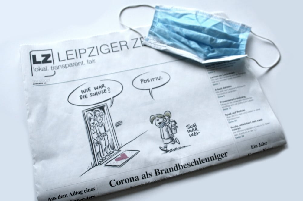 Leipziger Zeitung Nr. 88: Corona als Brandbeschleuniger. Foto: L-IZ
