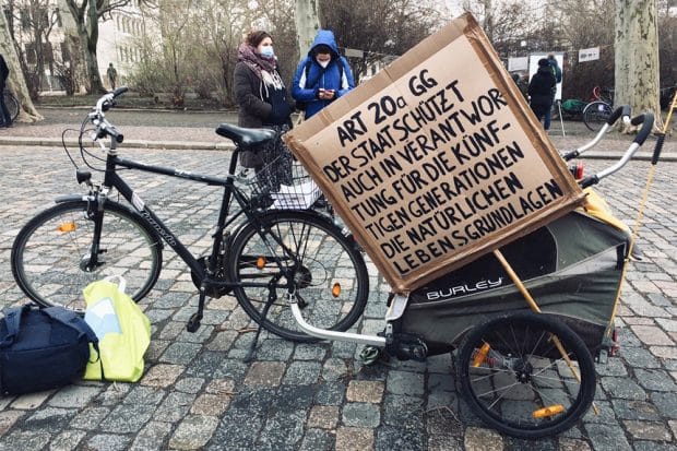 Klimastreik in Leipzig. Foto: LZ