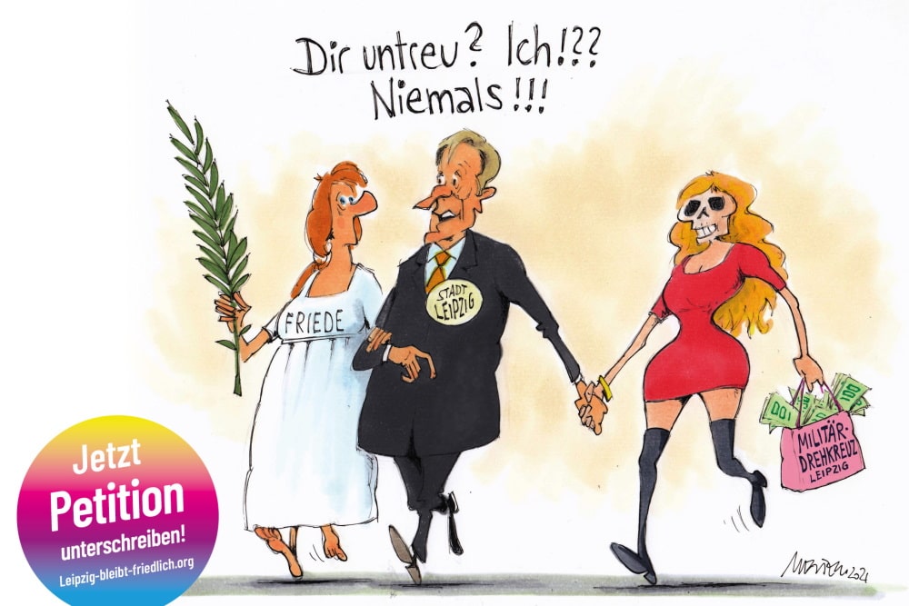 Dir untreu? Ich!??Niemals!!! Grafik: Gerhard Mester