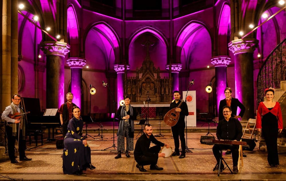 Das Ensemble Klänge der Hoffnung. Foto: Anne Hornemann