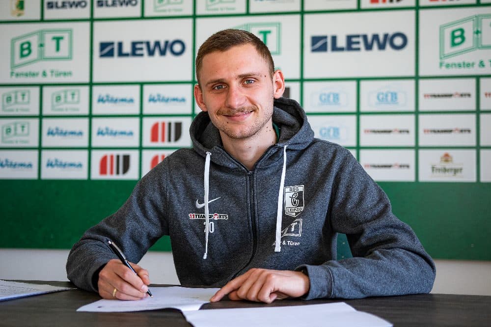 Florian Kirstein. Foto: BSG Chemie Leipzig/ CD