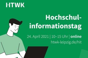 Am 24.4. 2021 findet der virtuelle Hochschulinfotag der HTWK Leipzig statt. Quelle: HTWK Leipzig