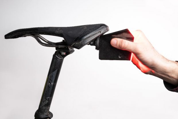 Die Anbringung der Kamera am Sattel. Quelle: Dashfactory GmbH