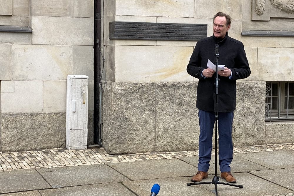 Gedenkrede zur Befreiung durch die US-Armee