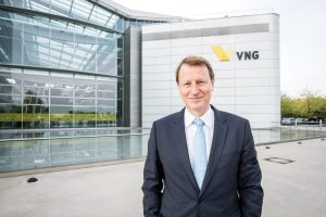 Ulf Heitmüller, Vorstandsvorsitzender der VNG AG mit Hauptsitz in Leipzig (Copyright: Eric Kemnitz / VNG AG)