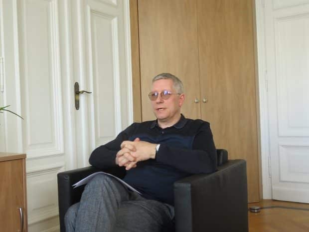 Maik Kunze, Bürgrrmeister von Groitzsch, Foto: Matthias Weidemann