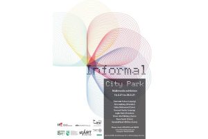 Ausstellungsplakat: Informal City Park.