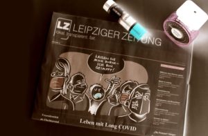 Leipziger Zeitung Nr. 90: Leben mit Long COVID. Foto: LZ