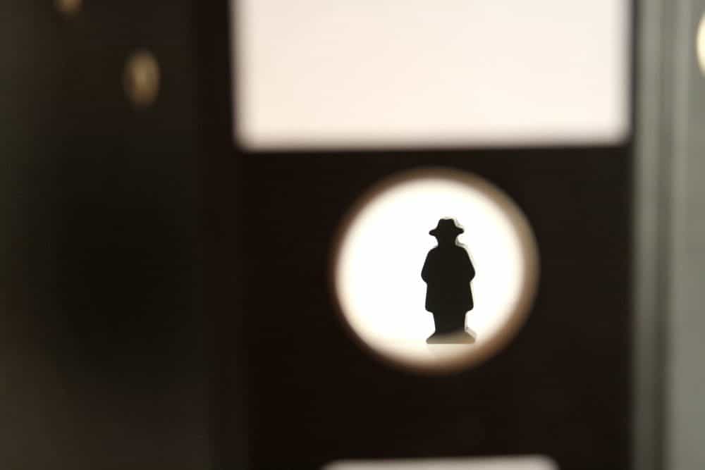 Diskret, fast unsichtbar und doch irgendwie da: Geheimdienste. Foto: Ralf Julke