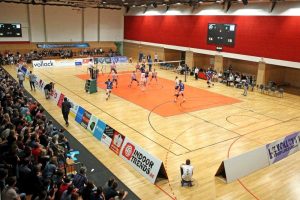 L.E. Volleys in der Sporthalle Brüderstraße (Symbolbild). Foto: Jan Kaefer
