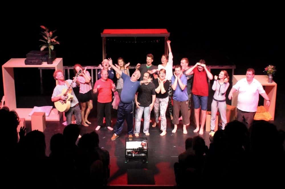 Der inklusive Theaterclub Melo lädt zu einer offenen Probe über Zoom am 5. Mai 2021. Quelle: Lebenshilfe Leipzig e.V.