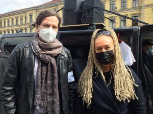 Jürgen Kasek und Irena Rudolph-Kokot von "Leipzig nimmt Platz". Foto: LZ