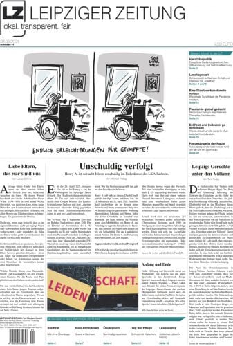 Die neue Leipziger Zeitung (LZ) Nr. 91, VÖ 28.05.2021