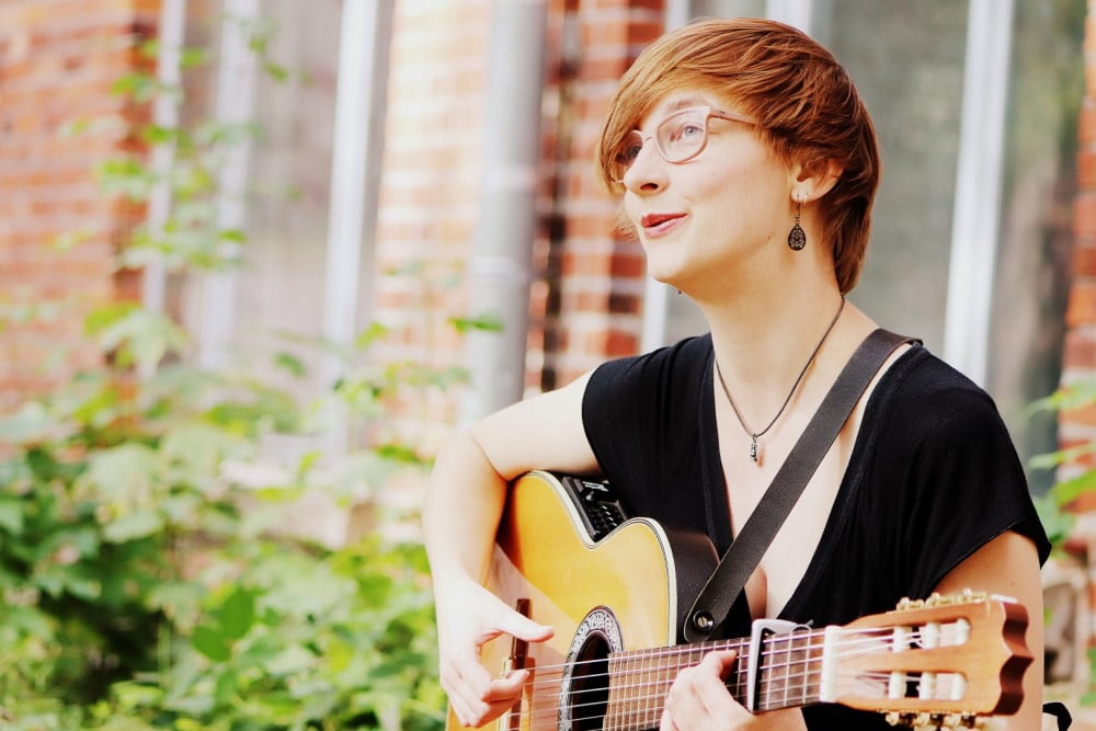 Peggy Luck vom Immer Lieder Sonntags - Kollektiv. Foto: Enna Bloom