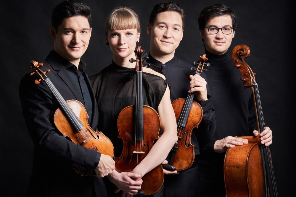 Das Schumann Quartett. Foto: Kaupo Kikkas
