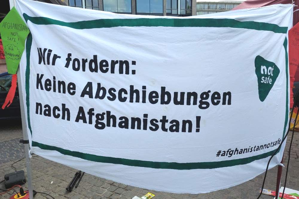 Abschiebung Demonstration