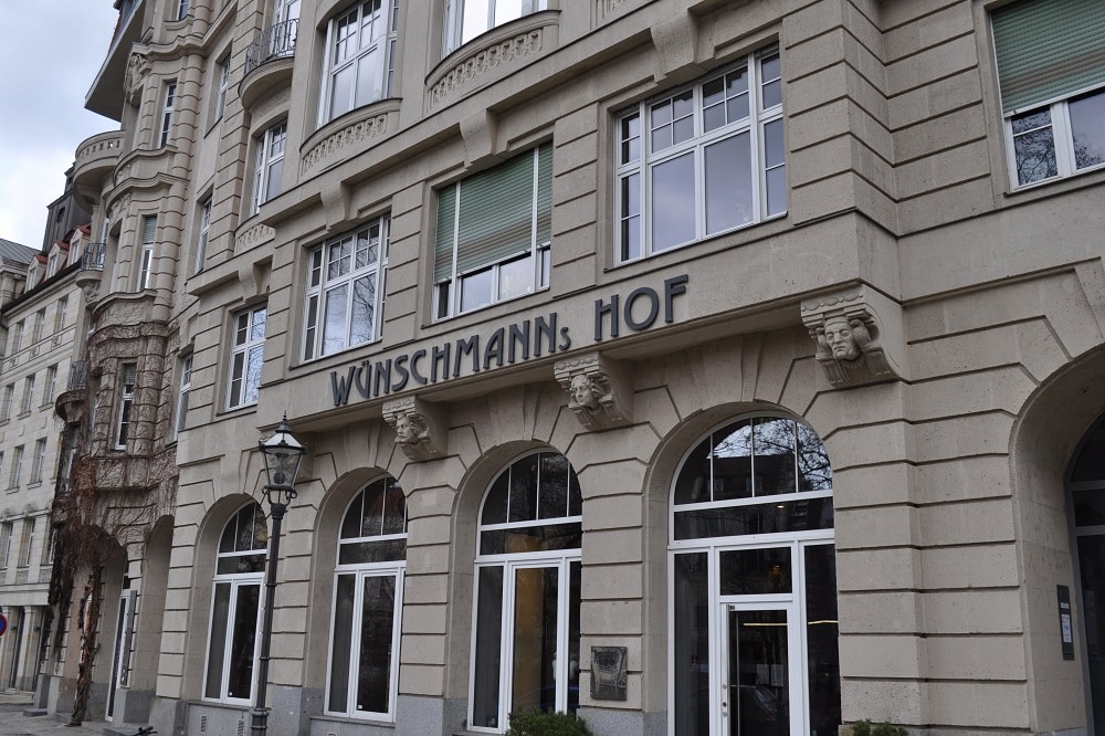 Das Institut für Kunstgeschichte im Wünschmanns Hof am Dittrichring. Foto: Antonia Weber