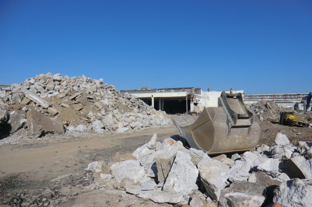 Bauschutt in Plagwitz. Archivfoto: Marko Hofmann