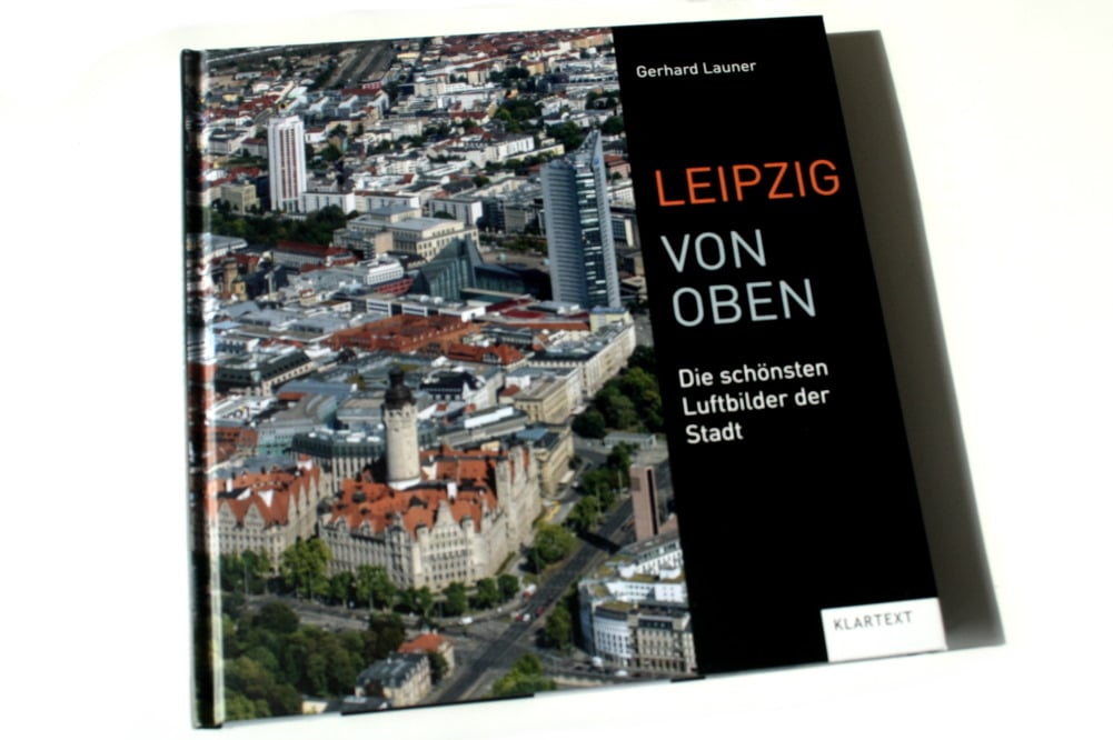 Gerhard Launer: Leipzig von oben. Foto: Ralf Julke