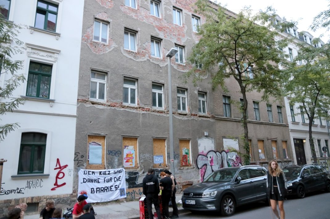 Blick auf das Haus Ludwigstraße 71.