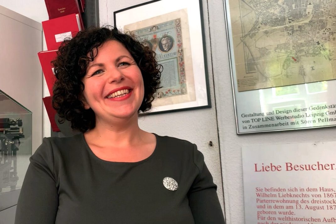 Amira Mohamed Ali, Fraktionsvorsitzende der Linken im Bundestag. Foto: LZ