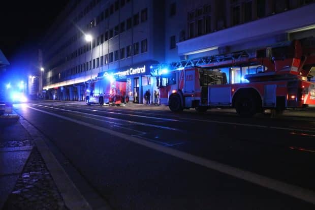 Feuerwehreinsatz am 2. August 2021 am Apartment Central. Foto: LZ