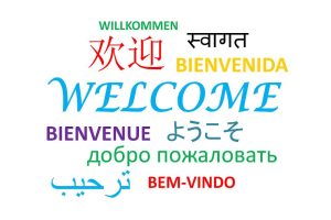 Willkommen Welcome Begrüßung Willkommenszentrum