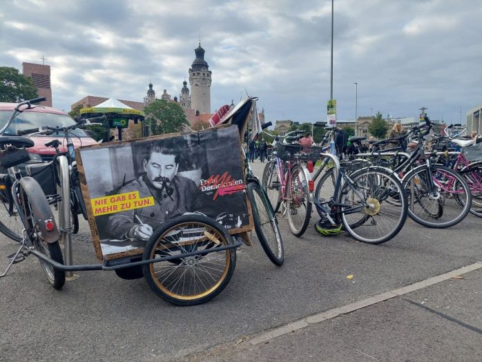 Die PARTEI ersetzt Lindner durch Stalin. Foto: LZ