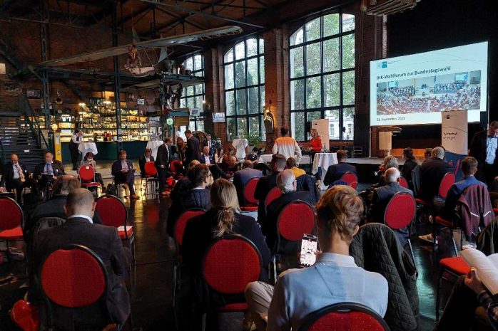 Wahlforum der IHK im Da Capo. Foto: LZ