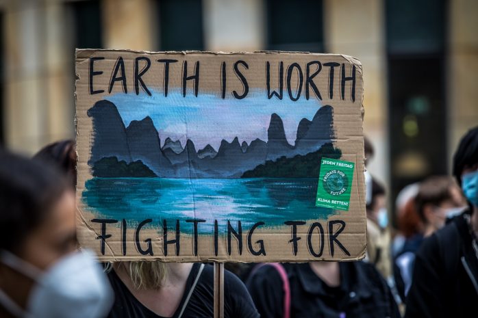 Klimastreik 24.9.2021 Foto: Tilly Domian