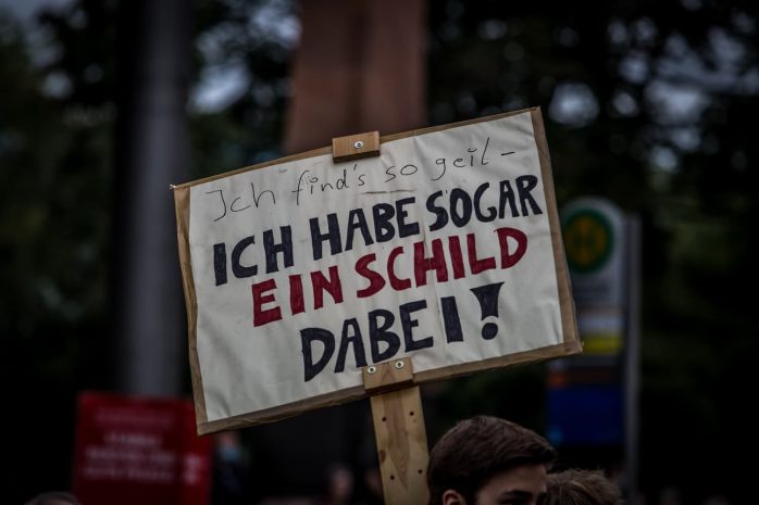 Klimastreik 24.9.2021 Foto: Tilly Domian