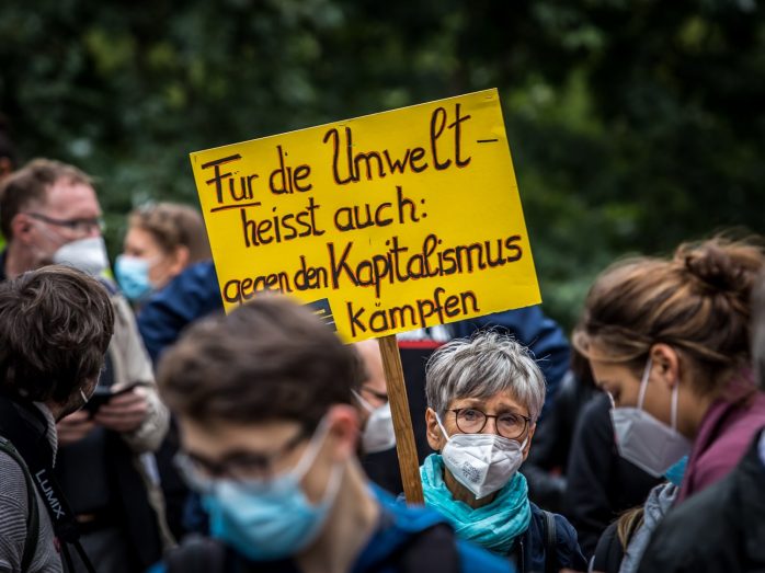 Klimastreik 24.9.2021 Foto: Tilly Domian