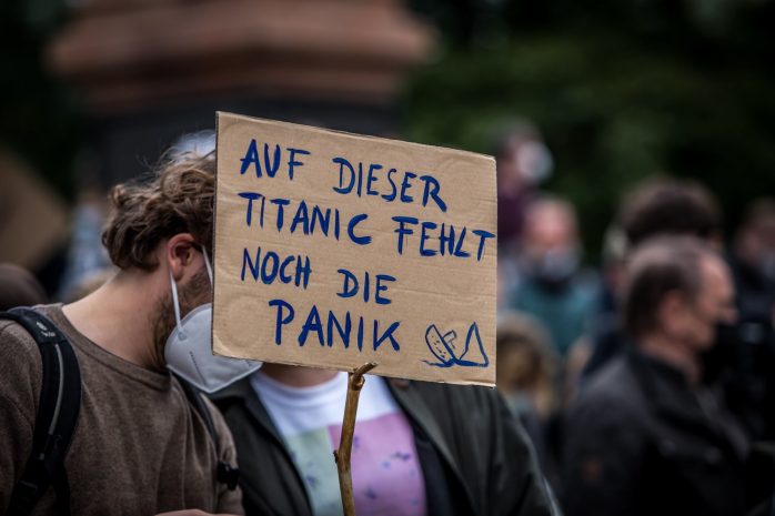 Klimastreik 24.9.2021 Foto: Tilly Domian