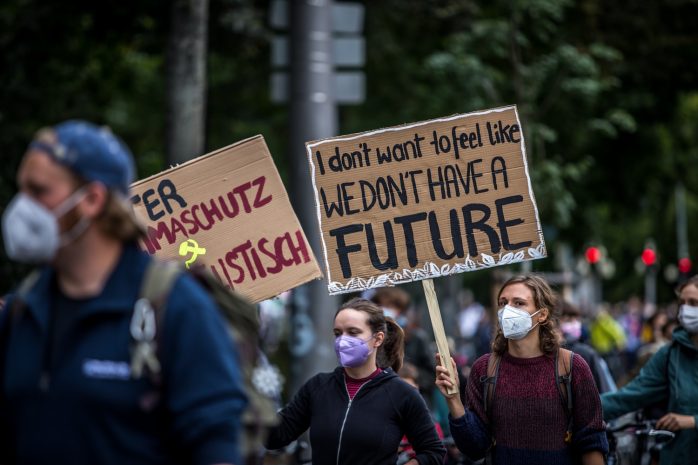 Klimastreik 24.9.2021 Foto: Tilly Domian