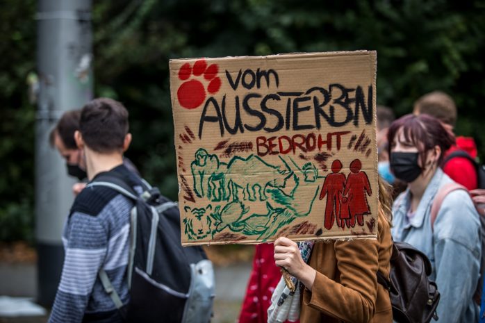 Klimastreik 24.9.2021 Foto: Tilly Domian