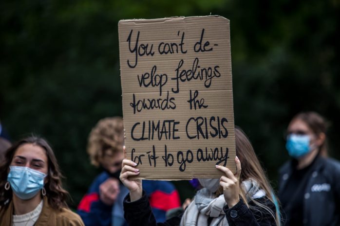 Klimastreik 24.9.2021 Foto: Tilly Domian