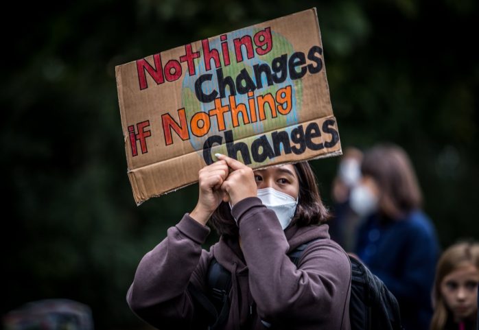 Klimastreik 24.9.2021 Foto: Tilly Domian