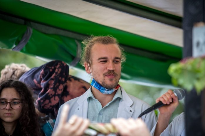 Klimastreik 24.9.2021 Foto: Tilly Domian