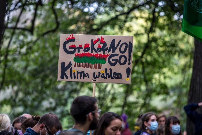 Klimastreik 24.9.2021 Foto: Tilly Domian