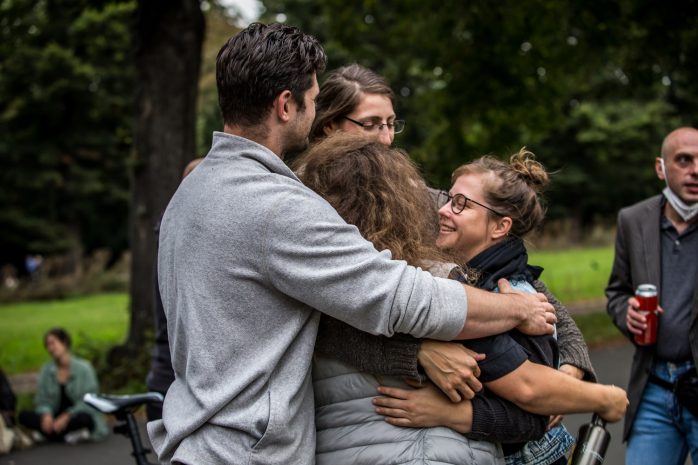 Klimastreik 24.9.2021 Foto: Tilly Domian