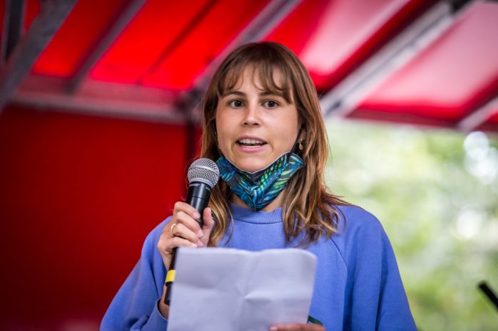 Klimastreik 24.9.2021 Foto: Tilly Domian